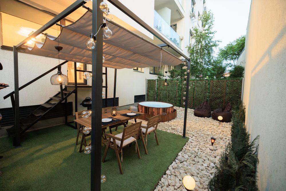Apartament inedit Jacuzzi Ciubar Gradina
