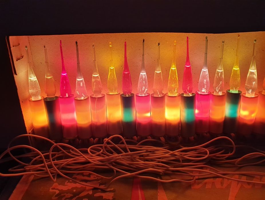 Гирлянда елочная СССР Сюрприз