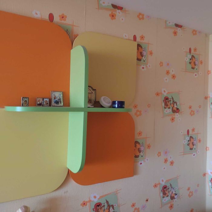 Компактна поръчкова луксозна детска стая с 2 легла - УНИКАТ!