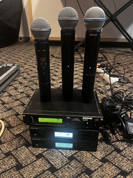 Vand 3 microfoane shure, Ulx si 2 blx