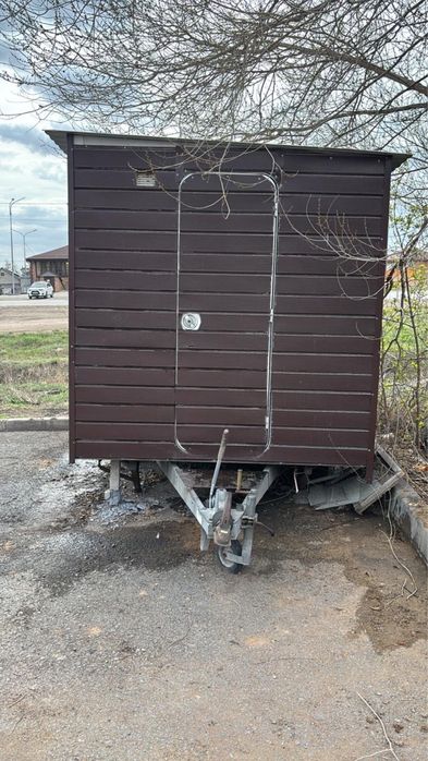 Торговая будка на колёсах