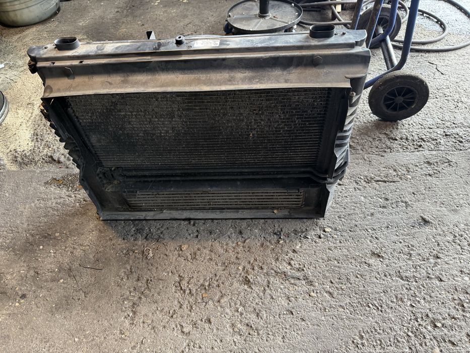 Set radiatoare bmw e60 e61 n47 177cp automat electroventilator bmw e60