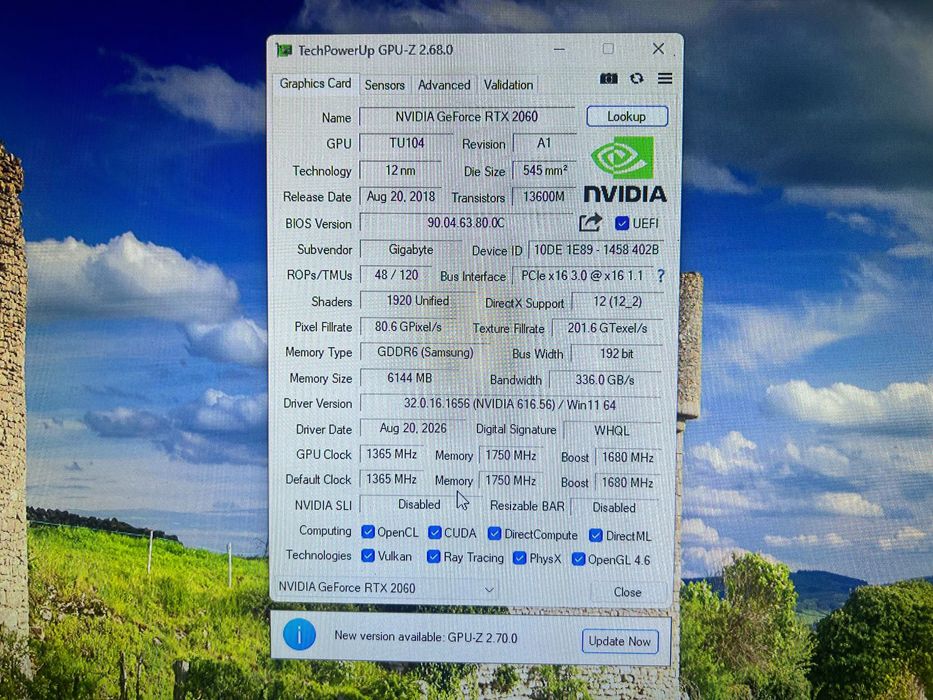 Pc gaming RTX 2060 + Ryzen 7 2700 ,16gb ram 3200mhz RGB ssd 512gb