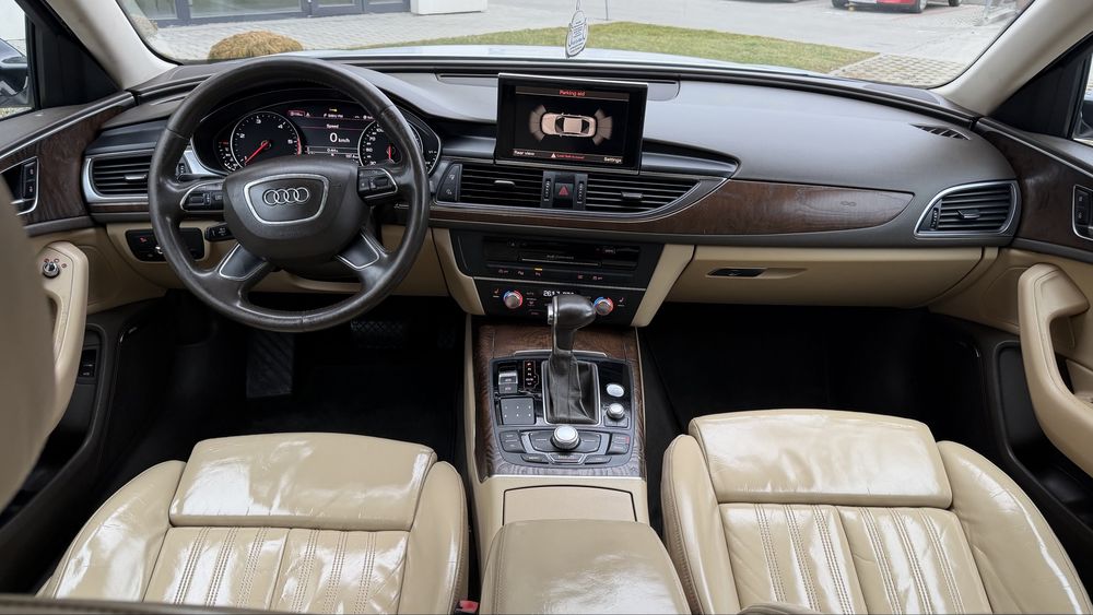 Audi A6 2012 E5 2.0 D 177 CP Automat Matrix Alb Perlat Pachet RS6