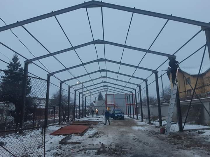 Vând hală metalică scheletul metalic
