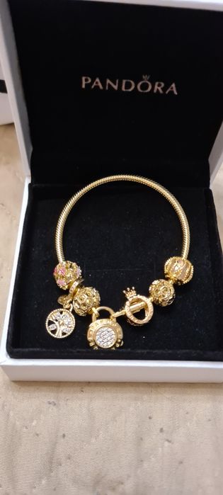 Пандора shine gold