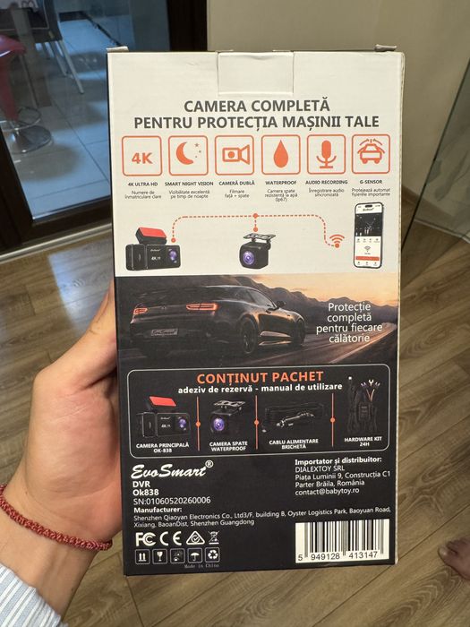 Cameră pentru mașină