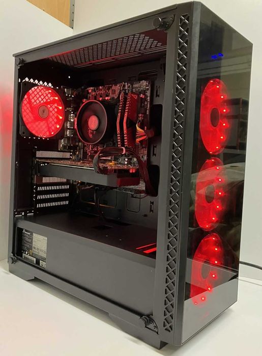RED GAMING | GTX 1070 8gb GDDR5 | Ryzen 5 1600 | 16GB RAM