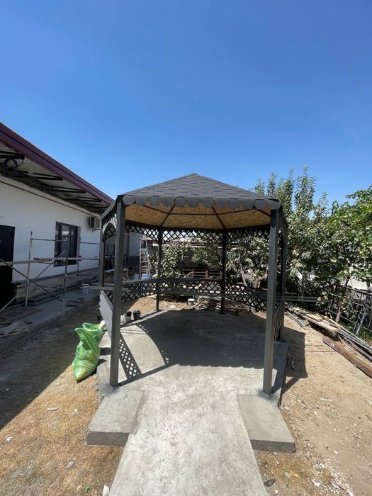 Besedka Naves Reshotka Perila Решотка Беседка Огрождения Навес