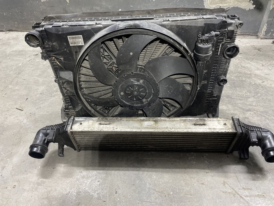 Radiatoare apa , intercooler , electroventilator w218