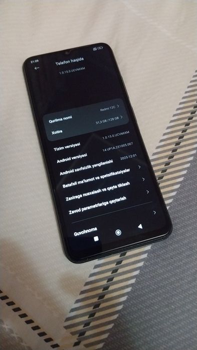 Redmi 13C 256gb sotiladi