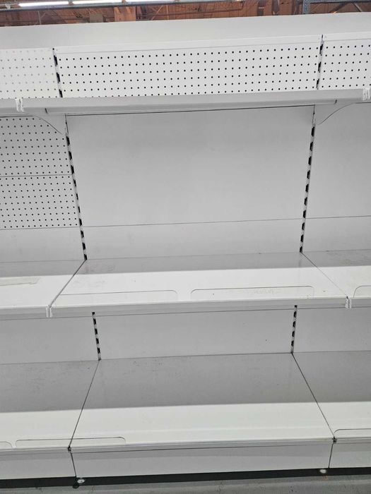 Двулицев стелаж с четири рафта