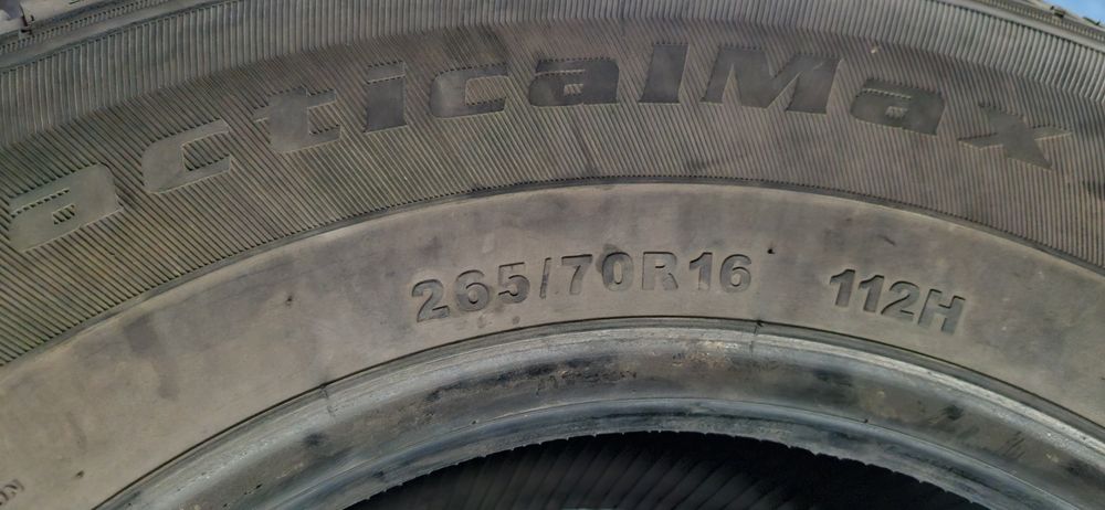 Продам резину лето 265/70/R16