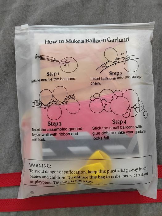 Украса с балони на тема камиони