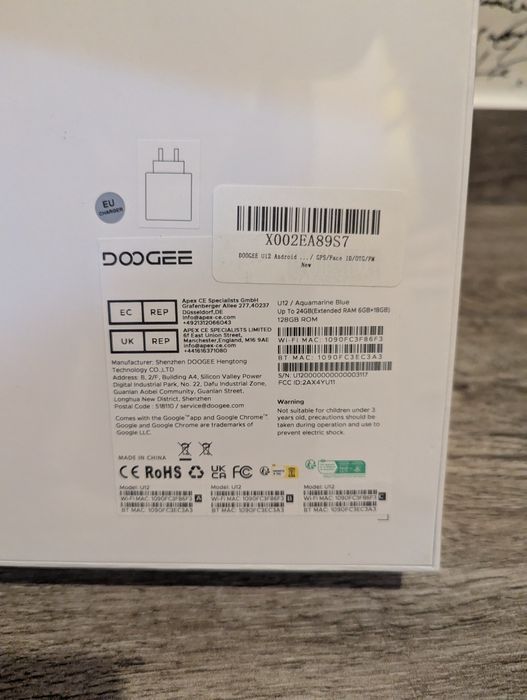 Tabletă Doogee U12 Sigilat