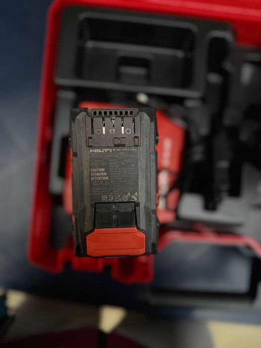 HILTI SJT 6-22 / 04.2025г. / NURON 2x5Ah батерии - неразличим от НОВ