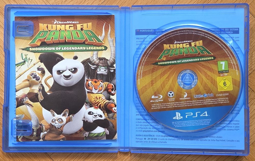 Kung Fu Panda Showdown of Legendary Legends PS4 Playstation 4 PS5 PS 5