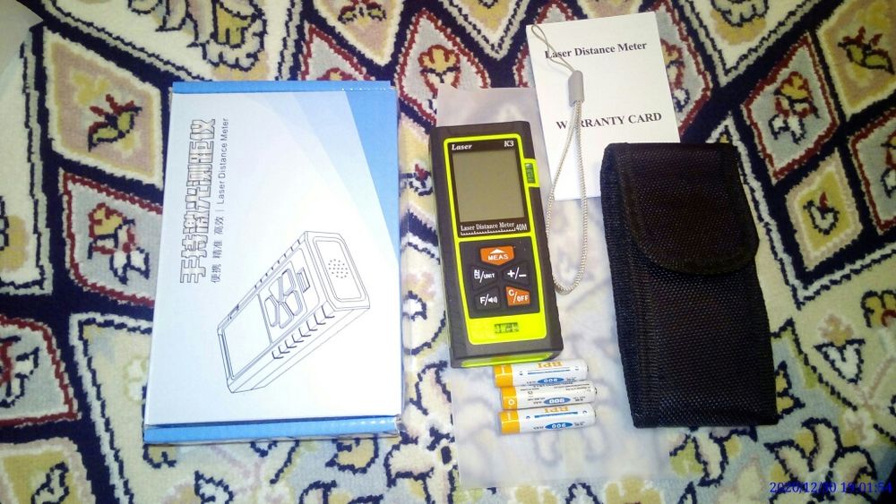 Рулетка, дальномер лазерный