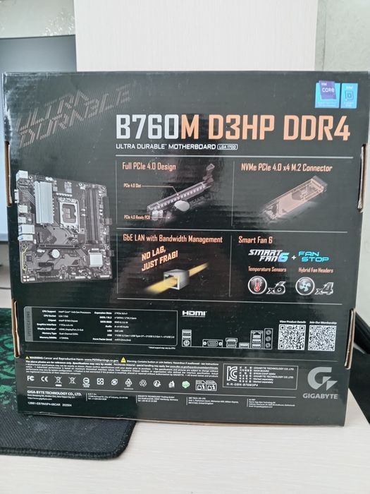 Продам материнскую плату B760M DDR4