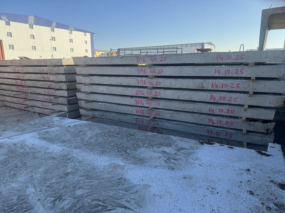 ЖБИ. Опоры, лотки, плиты