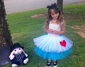 Rochita TUTU Cer Nori Ploaie Roua Bruma serbare Alice Tara Minunilor