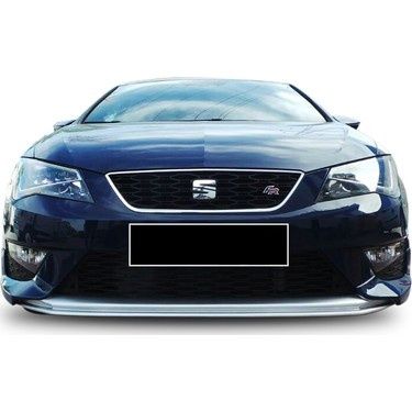Преден лип спойлер за сеат леон мк3 / seat leon mk3 lip spoiler / добавка за предна броня / нож