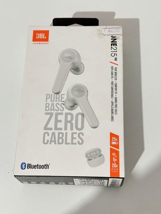 Наушники JBL Tune 215 TWS белый