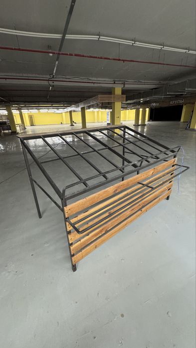 Стеллаж фруктово овощной, столы продуктовые