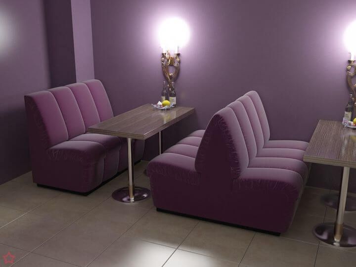 Мини диван кафе ва ресторанлар учун