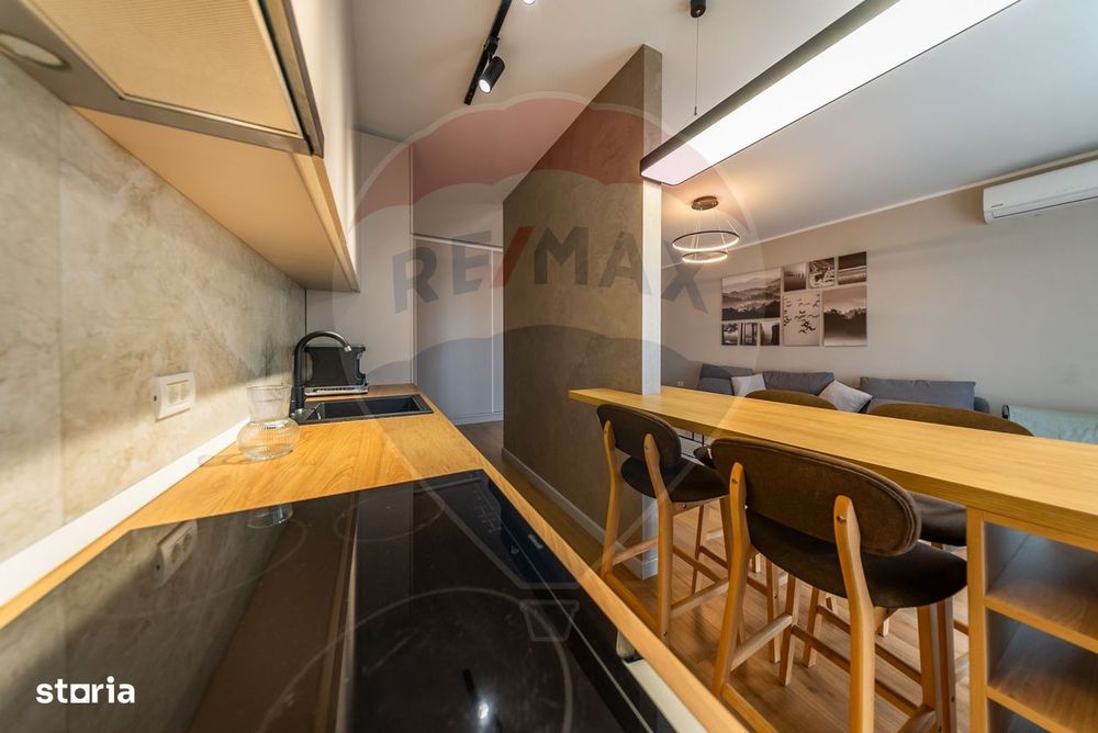 Apartament cu 2 camere, parcare și design premium — fotografia 3