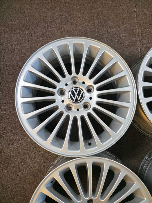 4 Jante Aliaj 5x120 17'' OE VW Transporter T5 T6 T6.1 - Multivan Caravelle - Amarok 7J ET 47 !