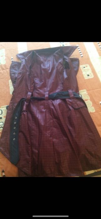 Елек промазка винено червен