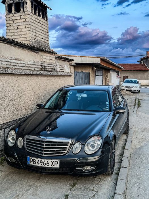 Фейслифт броня за w211