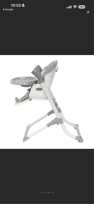 Scaun de masă bebe + leagăn + muzică