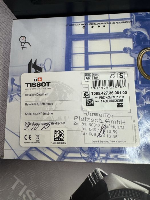 Tissot Carson Automatic Chronograph