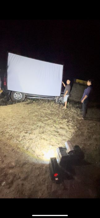 Проектор +полотно