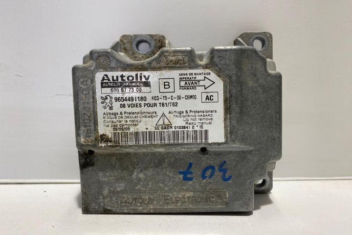 Calculator airbag Modul 606877300 / 965449I180 Peugeot 307 prima gene