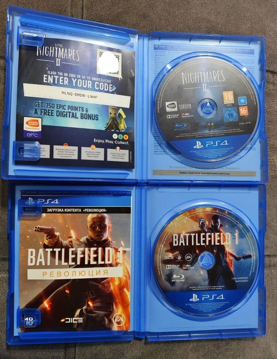 Продам игры на Sony PlayStation 4