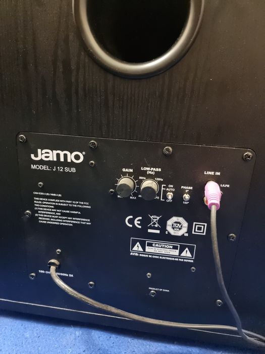 Jamo j12 sub, бас за вкъщи