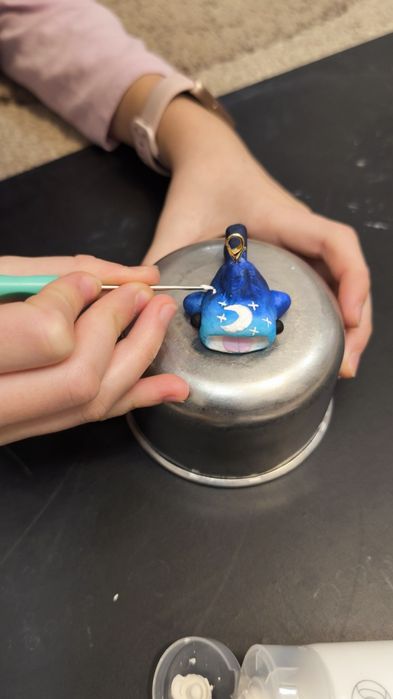 Breloc handmade baby whale shark