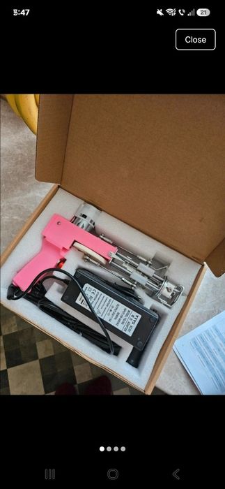 Tufting Gun Profesională pentru Covoare Handmade – Nouă, Nefolosită, Set Complet