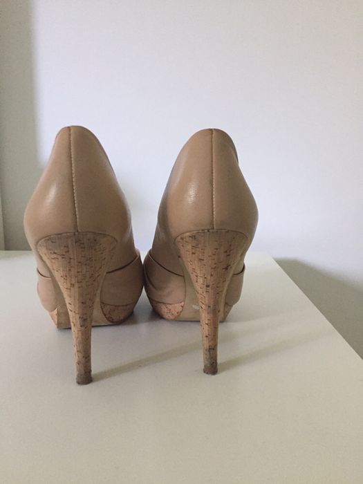 Pantofi eleganti din piele naturala