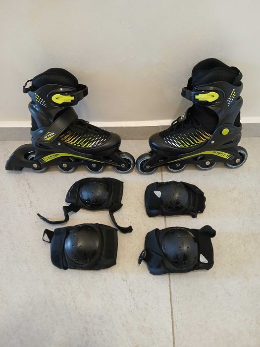 Ролери и наколенки