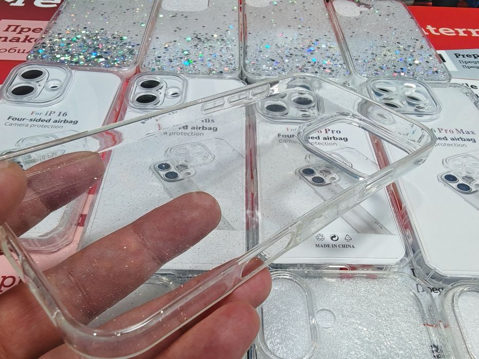 Iphone 16,iphone 16+,iphone 16 pro,iphone 16 pro max силиконов гръб