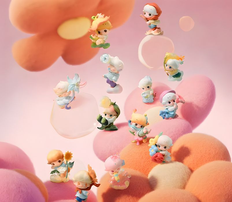 Оригинальная фигурка POP MART — DIMOO Moments in Bloom (Блайндбокс