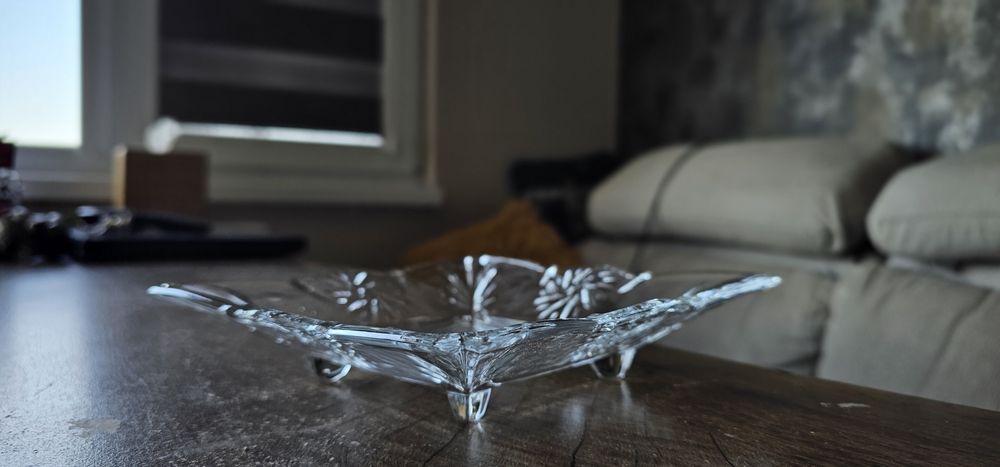 6 десертни чинии персийско стъкло