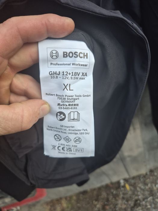 Geaca Bosch cu incalzire 12 - 18 V