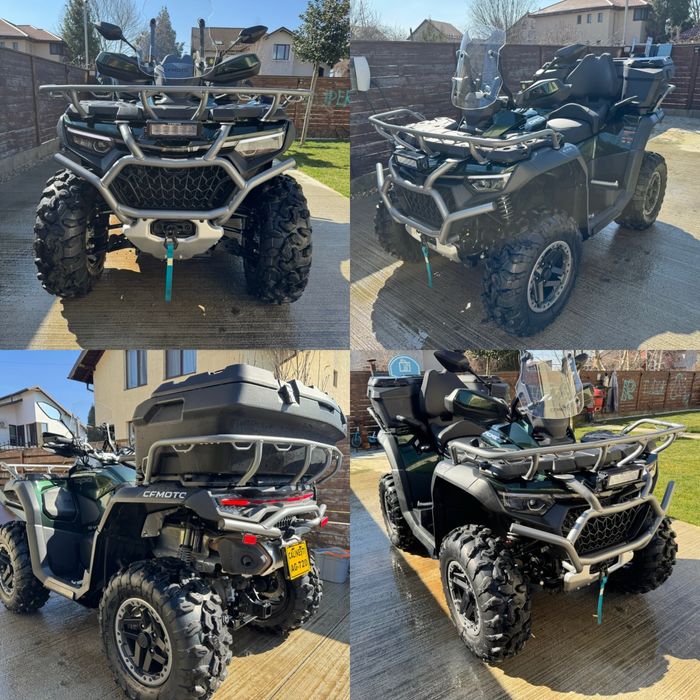 CF Moto X10 Overland 2025 + Remorca Neptun basculabila