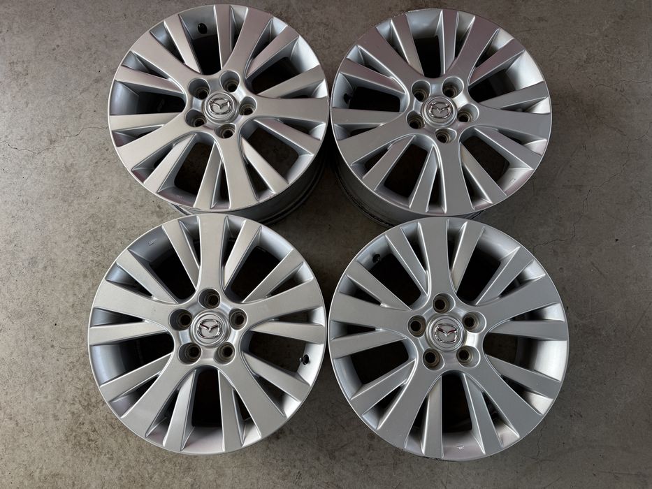 4бр. ОРИГИНАЛНИ 17" Джанти 5х114.3 за -MAZDA/HONDA/MITSUBISHI/NISSAN/японски- 7Jx17H2, ET60