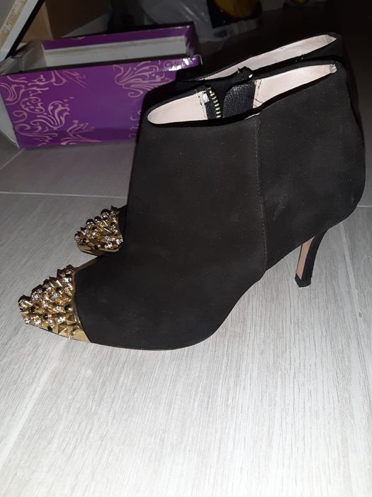 Cizme Zara piele nr 36